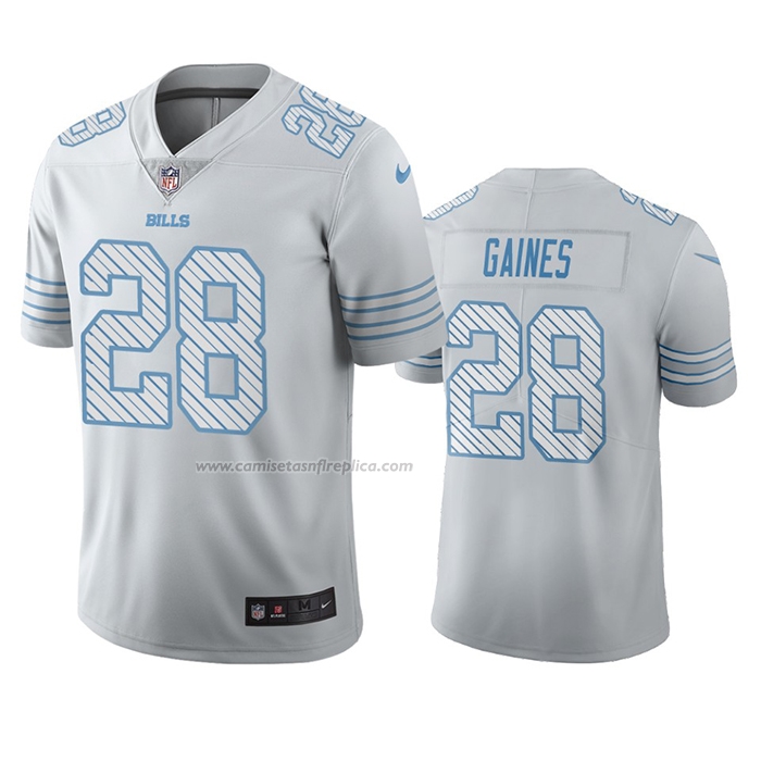Camiseta NFL Limited Buffalo Bills E.j. Gaines Ciudad Edition Blanco